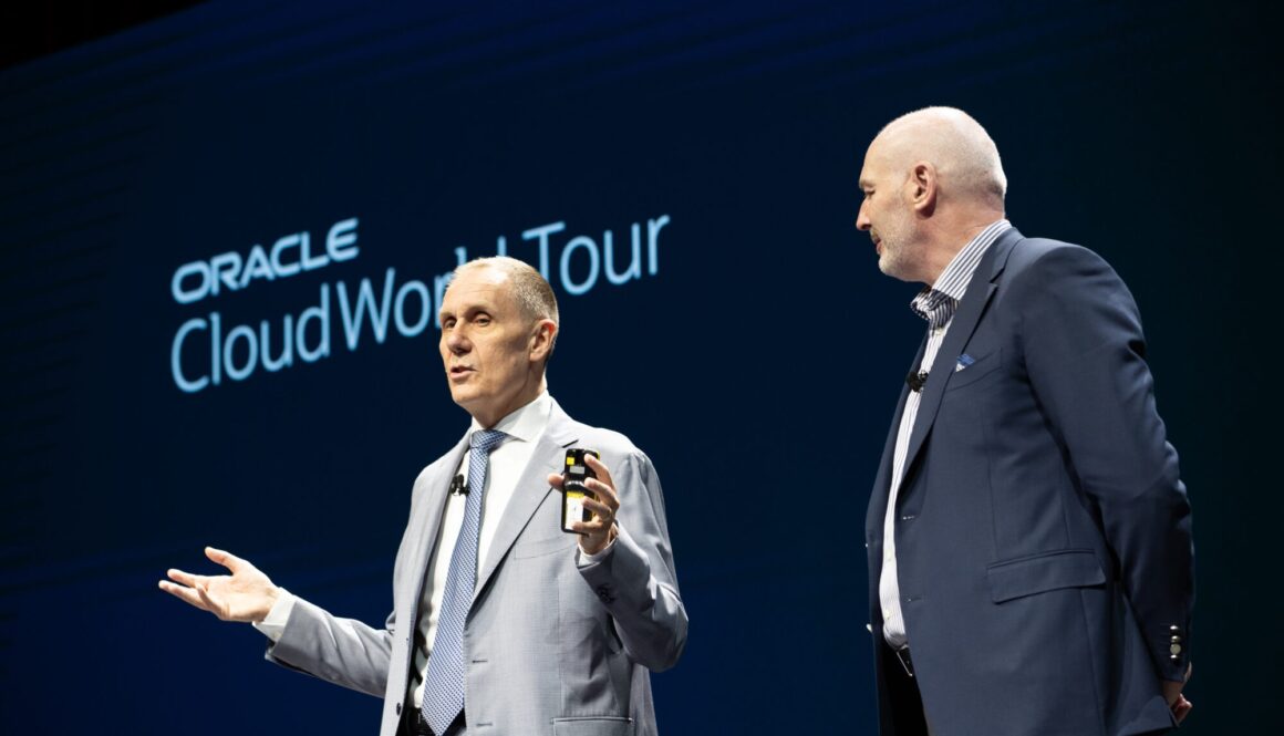 Keynote presentation at Oracle CloudWorld Tour Madrid 2024