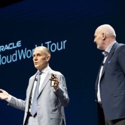 Keynote presentation at Oracle CloudWorld Tour Madrid 2024