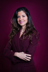 Professional executive portrait created during a luxury corporate event in Madrid as part of a premium LinkedIn headshot experience.