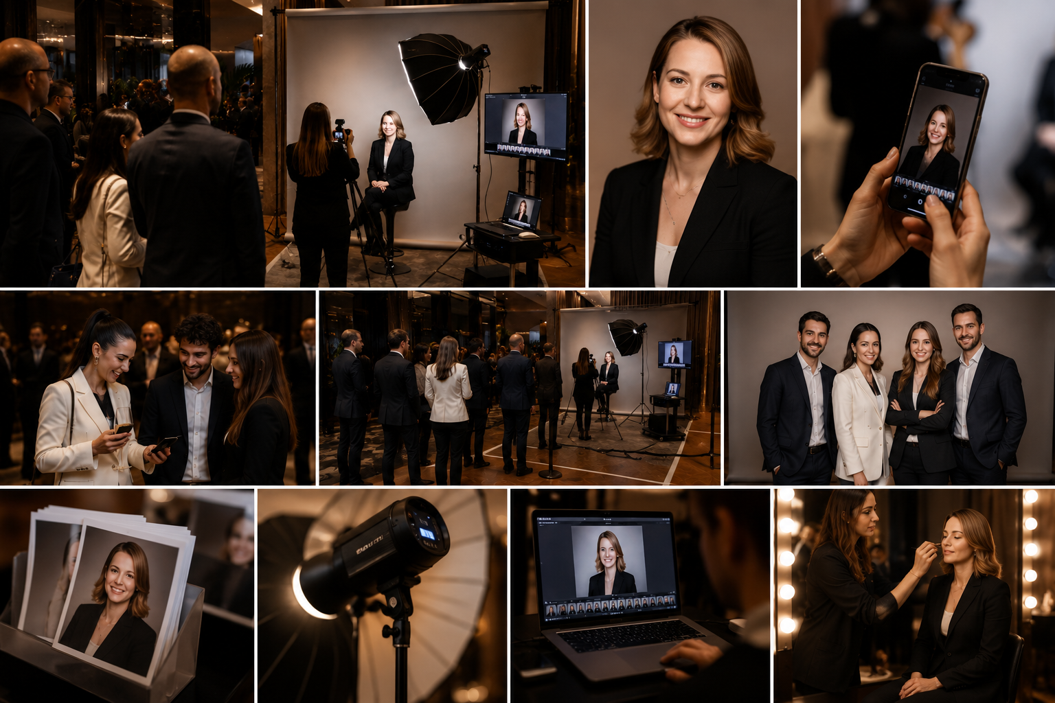Why Premium Corporate Events in Madrid Are Replacing Photocalls with LinkedIn Headshot Experiences