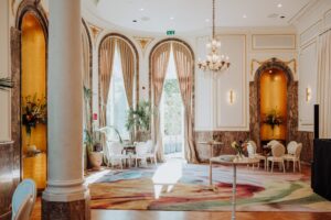 Awards gala photography in Madrid: a room at the Mandarin Oriental Ritz prepared for the Best CEO Awards