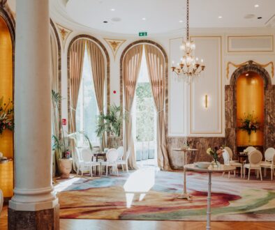 Awards gala photography in Madrid: a room at the Mandarin Oriental Ritz prepared for the Best CEO Awards