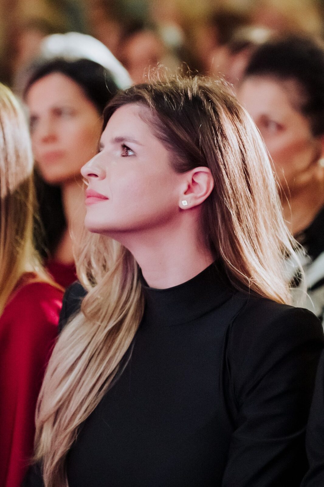 Event Photographer in Madrid: Our Coverage of the CONAF Women in Economy Gala at the Real Casino de Madrid - nicoletalupuagency Guest following the award ceremony among the audience at the Gala Women in Economy, Real Casino de Madrid